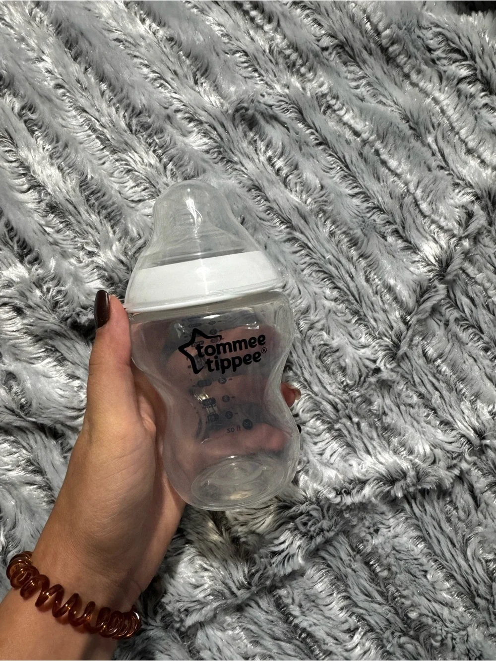 Pink Silicone Pacifier (4) and bottles (4)